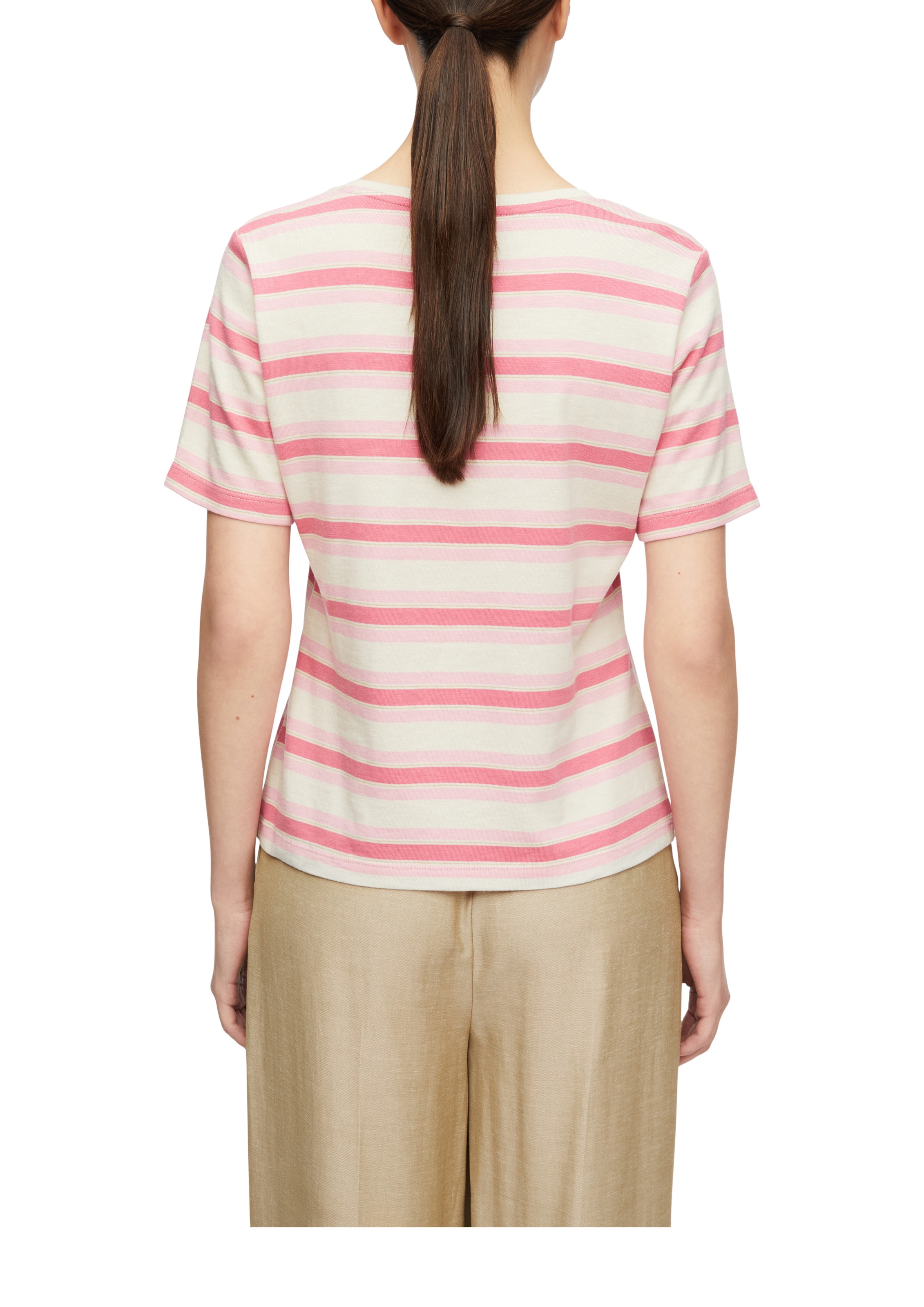 COMMA T-Shirt in Pink