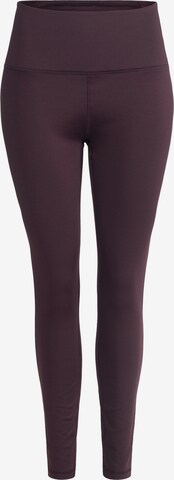 Spyder Skinny Sportbroek in Rood: voorkant