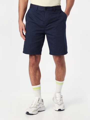 SCOTCH & SODA Regular Chino 'Stuart' in Blauw: voorkant