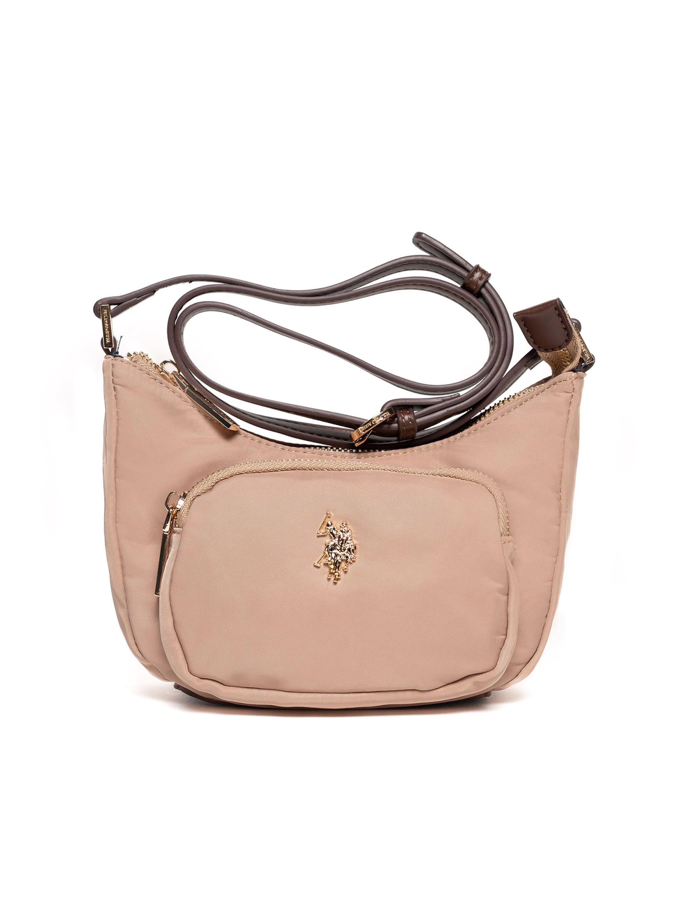 Borsa a mano di U.S. POLO ASSN. in grigio: frontale