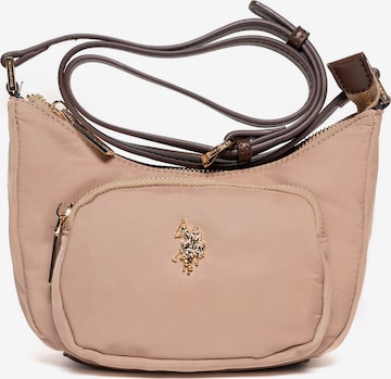 Borsa a mano di U.S. POLO ASSN. in grigio: frontale