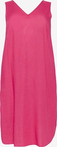 Robe 'KCMille' KAFFE CURVE en rose : devant
