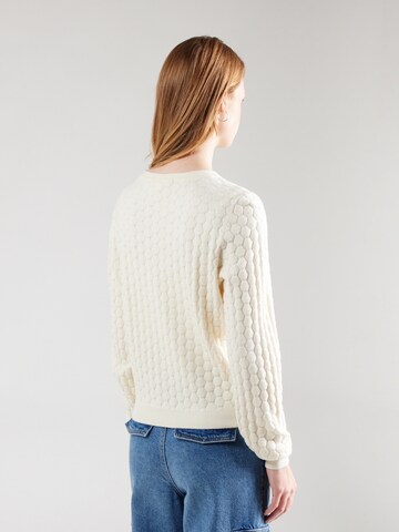 QS Pullover in Weiß