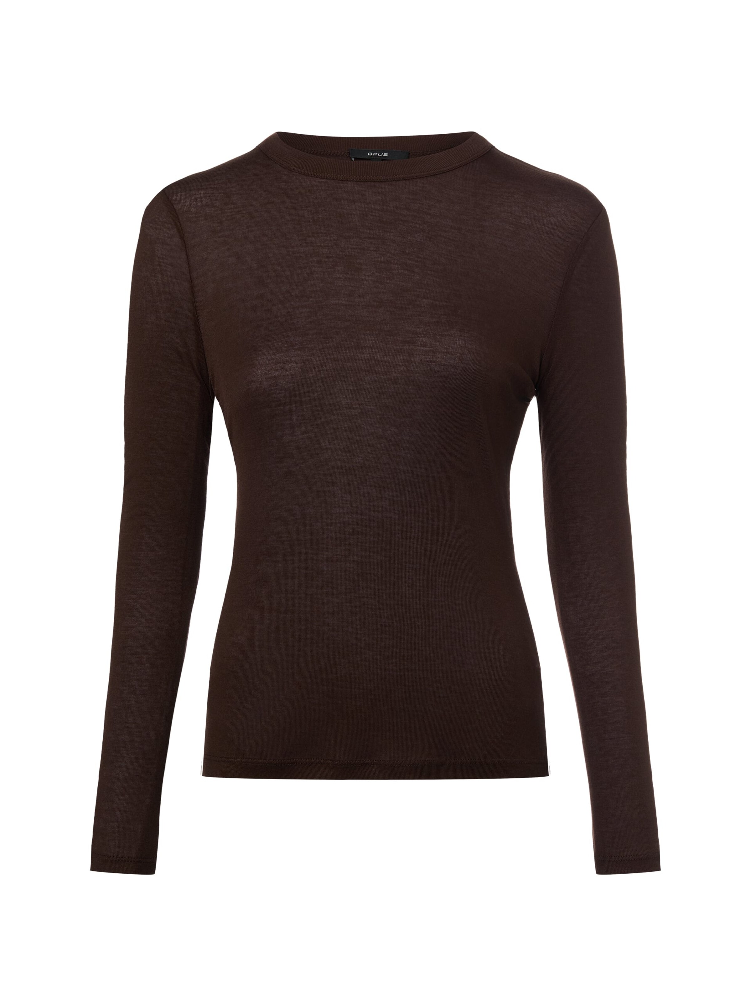 OPUS Shirt 'Sefemina' in Brown: front