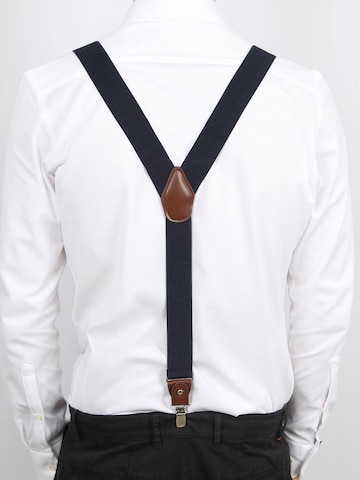 Suitable Suspenders in Blue