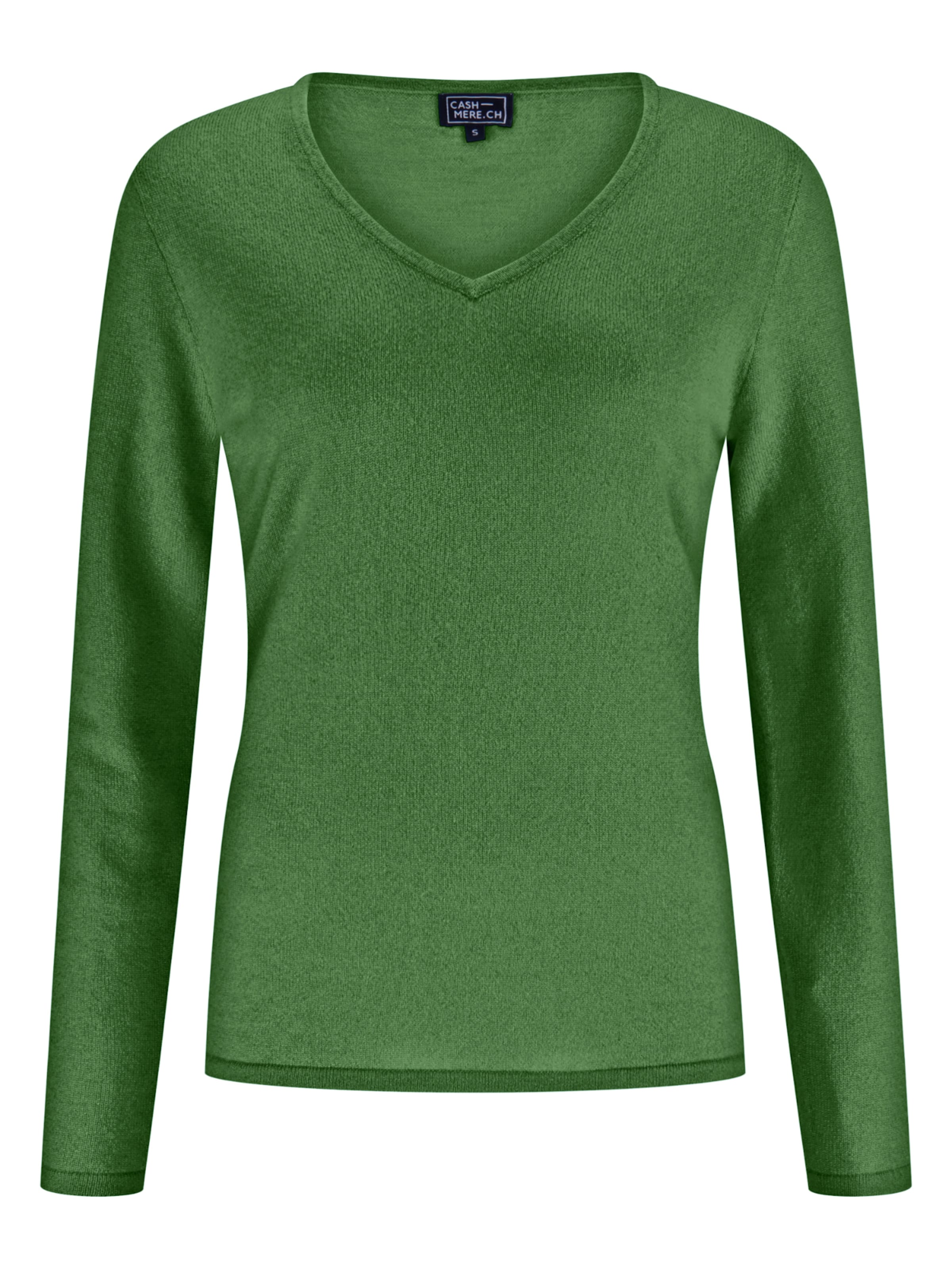 CASH-MERE.CH Pullover i grøn: forside