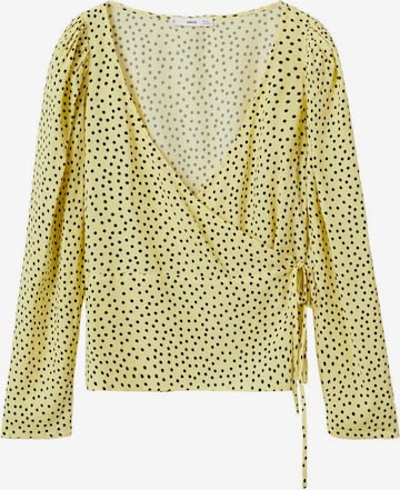 MANGO Blouse 'Topacio' in Yellow: front