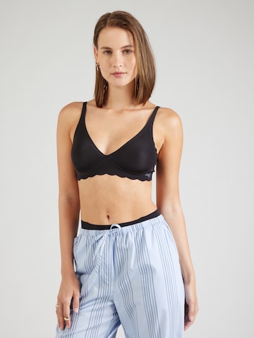 Sutien 'ZERO' de la SLOGGI pe negru: față
