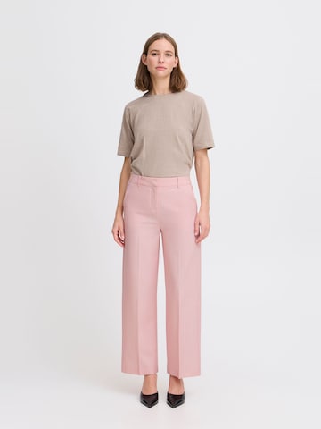 b.young - Loosefit Pantalón chino ' BYDANTA WIDE LEG PANTS 2 CROPPED ' en rosa