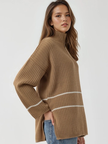 Hiccup Pullover in Beige
