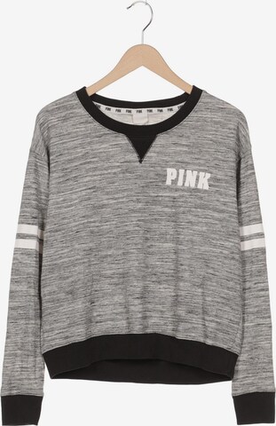 Victoria's Secret Sweatshirt & Zip-Up Hoodie in M in Grey: front