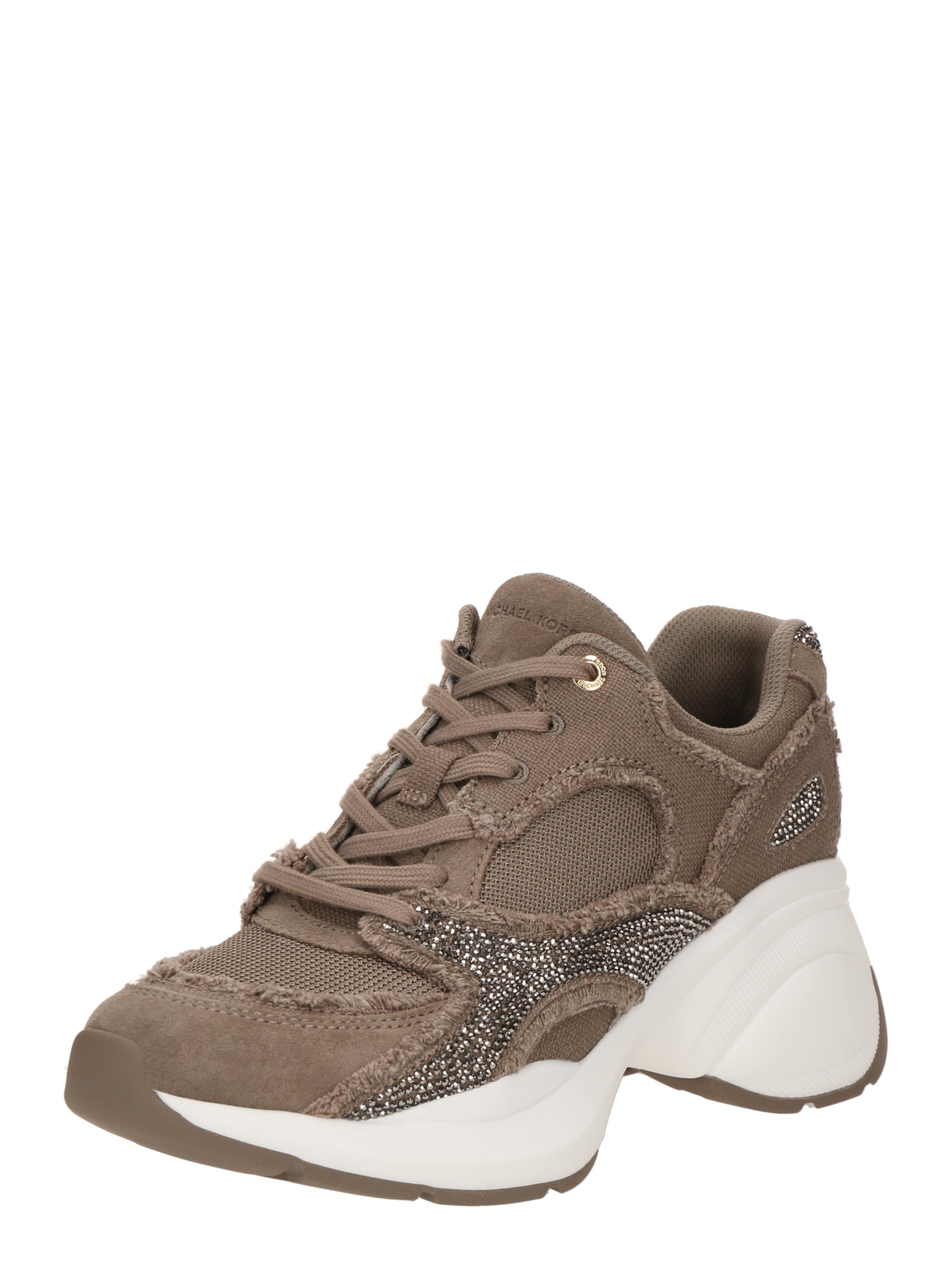 MICHAEL Michael Kors Низкие кроссовки 'ZUMA' в Бежевый: спереди