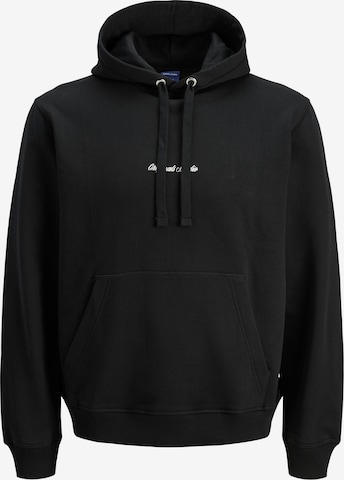Sweat-shirt 'JORNorrebro' JACK & JONES en noir : devant