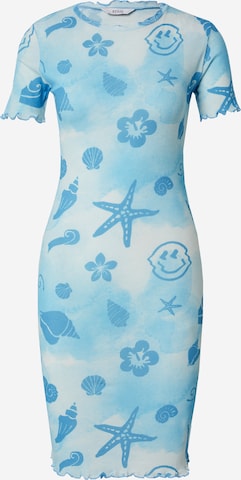 Rochie 'Mykonos' de la Envii pe albastru: față