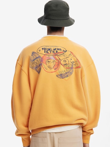 Desigual Sweatshirt in Orange: Vorderseite