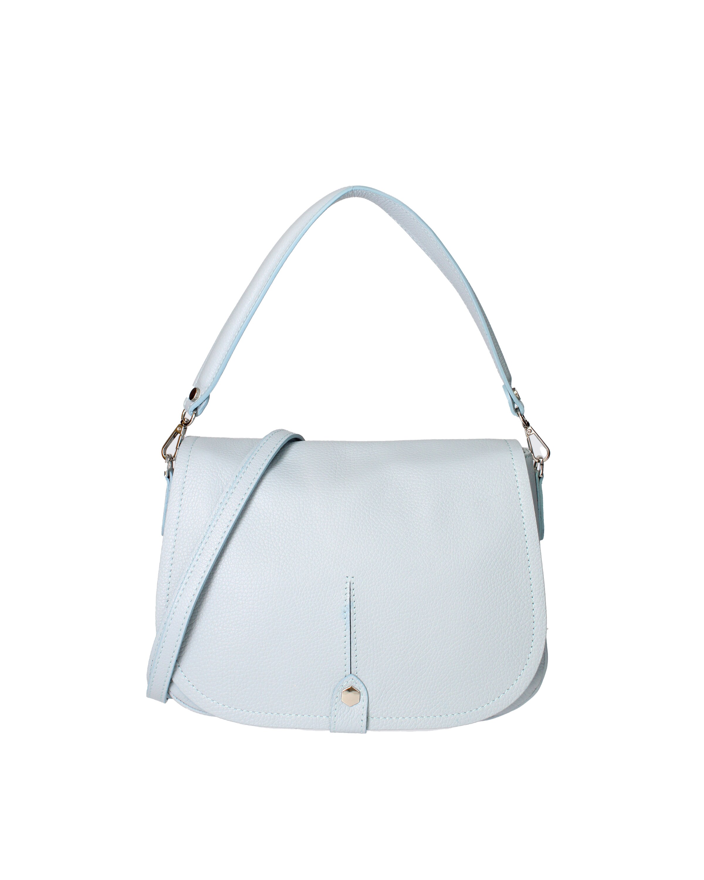 Sac bandoulière Viola Castellani en bleu : devant