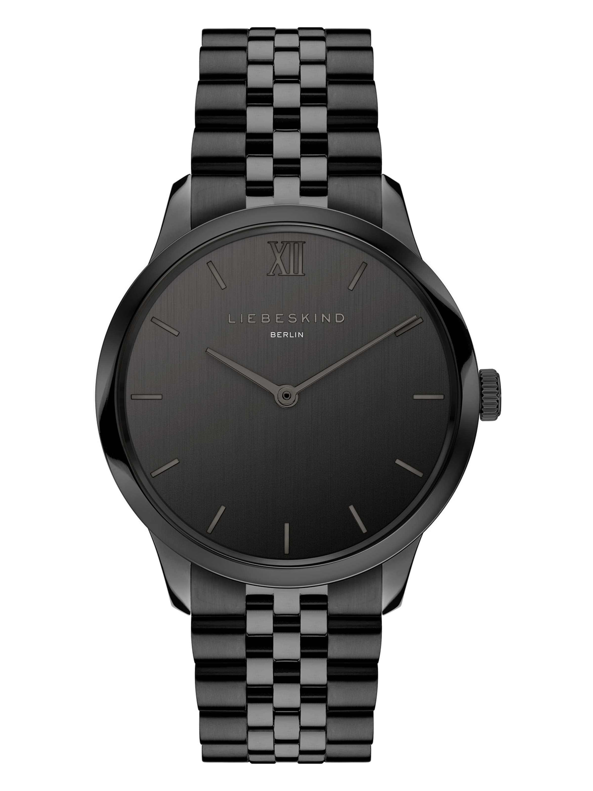 Montre à affichage analogique Liebeskind Berlin en noir : devant
