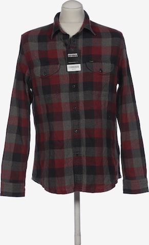 Lee Button Up Shirt in M in Red: front
