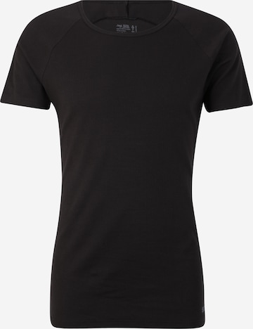 SLOGGI - Camisa 'men FREE Evolve' em preto: frente