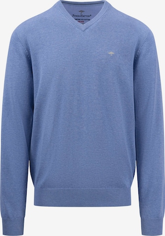 FYNCH-HATTON Sweater in Blue: front