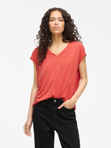 T-shirt 'VIModala' VILA en rouge : devant