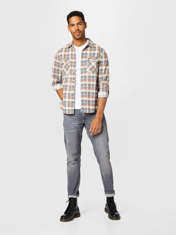 Brixton Regular fit Button Up Shirt 'BOWERY' in Mixed colors