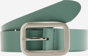 s.Oliver Belt in Green: front