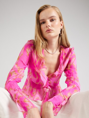 The Wolf Gang Blouse 'Rhapsody' in Pink