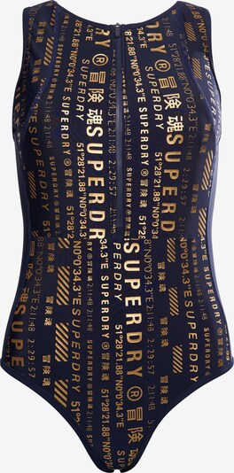 Superdry Urheilu-uimapuku värissä marine / kulta, Tuotenäkymä