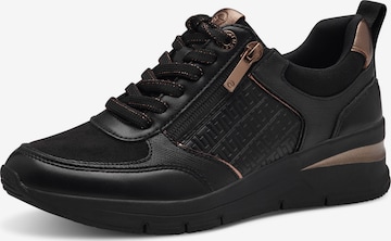 Tamaris - Zapatillas deportivas bajas en negro: frente