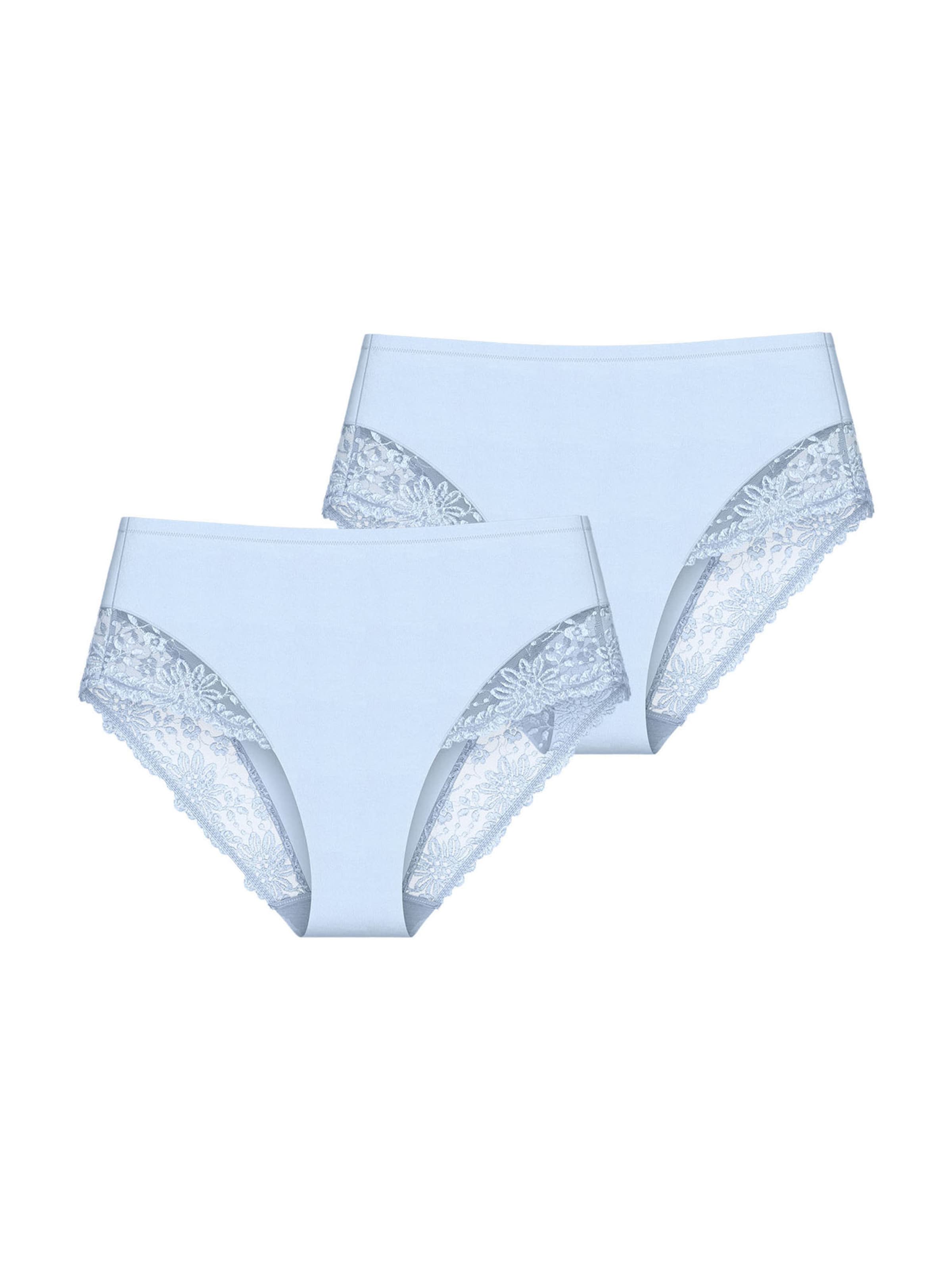 TRIUMPH Maxislip ' Ladyform Soft ' in Blau: Vorderseite