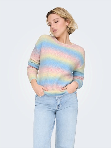 ONLY - Pullover 'ONLFRIDA' em mistura de cores: frente