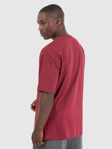 Smilodox Shirt 'Blake' in Rot