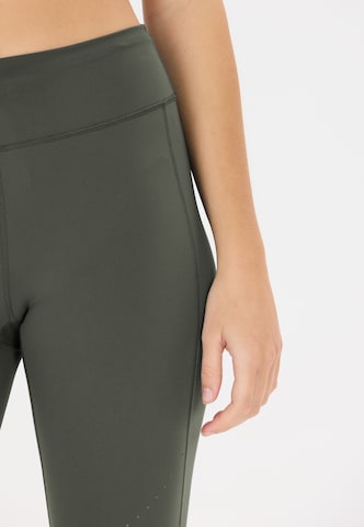 ENDURANCE Slim fit Sports trousers 'Annghone' in Green