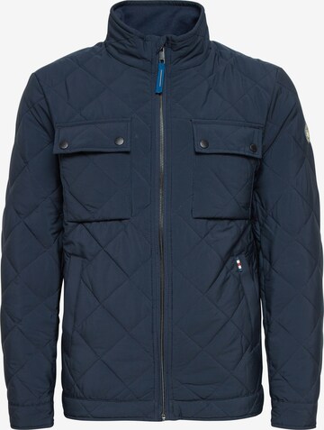 FQ1924 Between-Season Jacket 'Jacob' in Blue: front