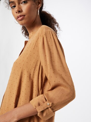 Fransa Blouse 'Bajoy' in Brown