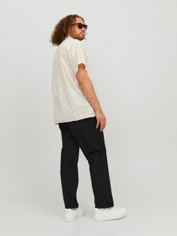 Jack & Jones Plus Regular Trousers 'Marco' in Black