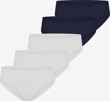 SCHIESSER Slip 'Invisible Cotton' in Blau: Vorderseite