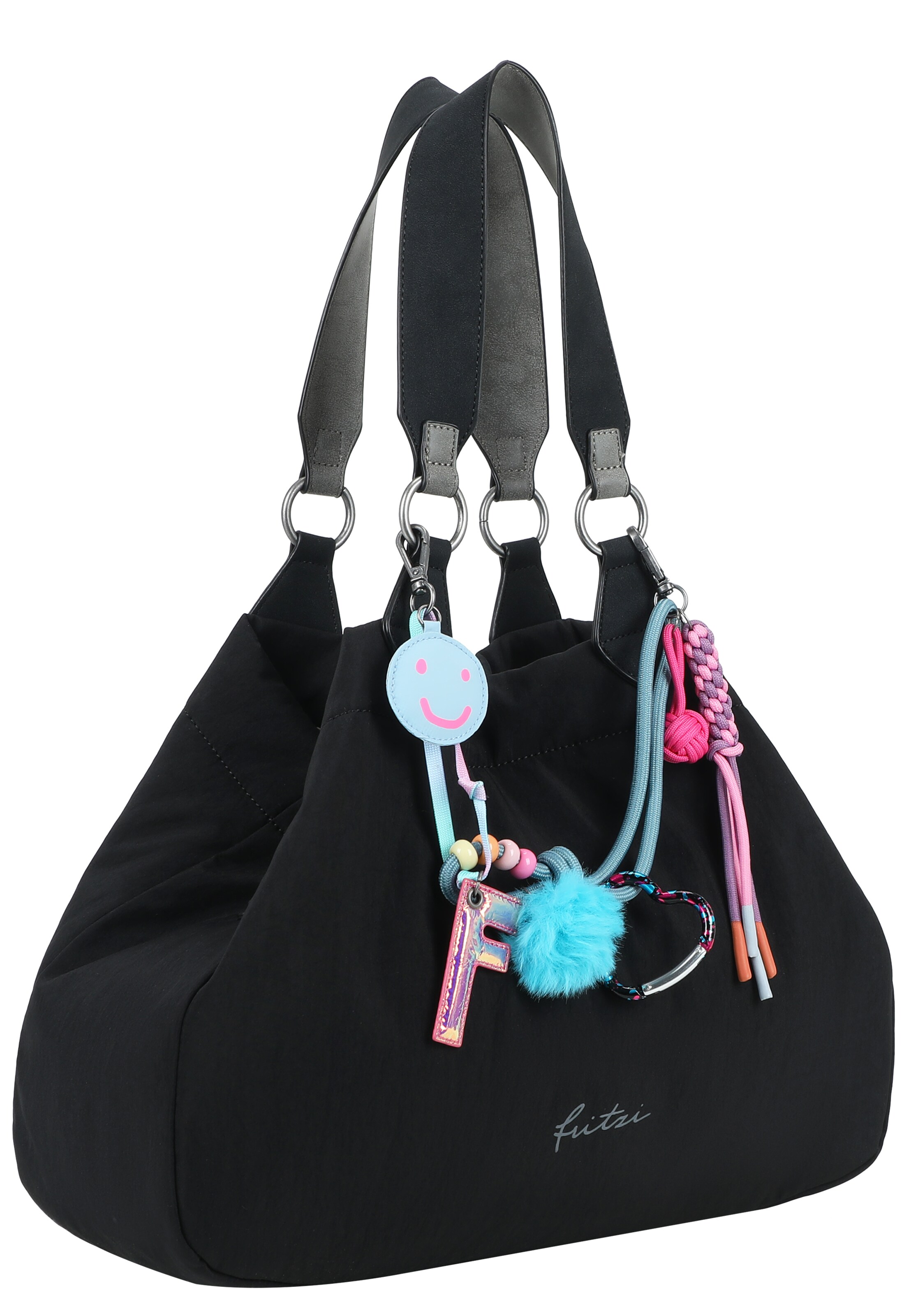 Fritzi aus Preußen Shopper 'Tüddelüt' in Black