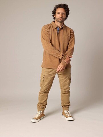 T-Shirt 'COLONEL' Deeluxe en marron
