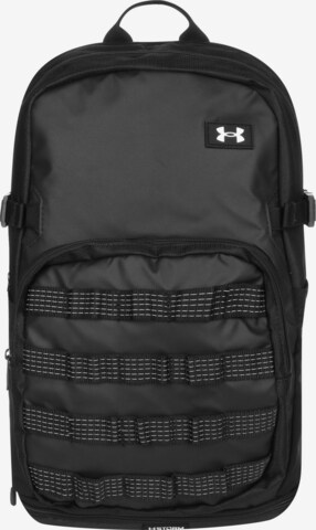 UNDER ARMOUR Sports Backpack in Black: front