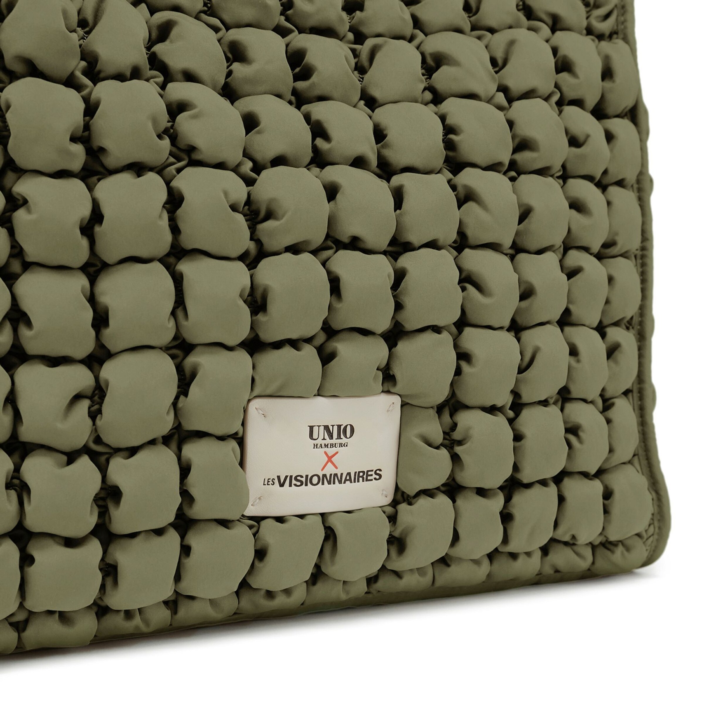 Borsa a spalla 'Unio' di Les Visionnaires in verde