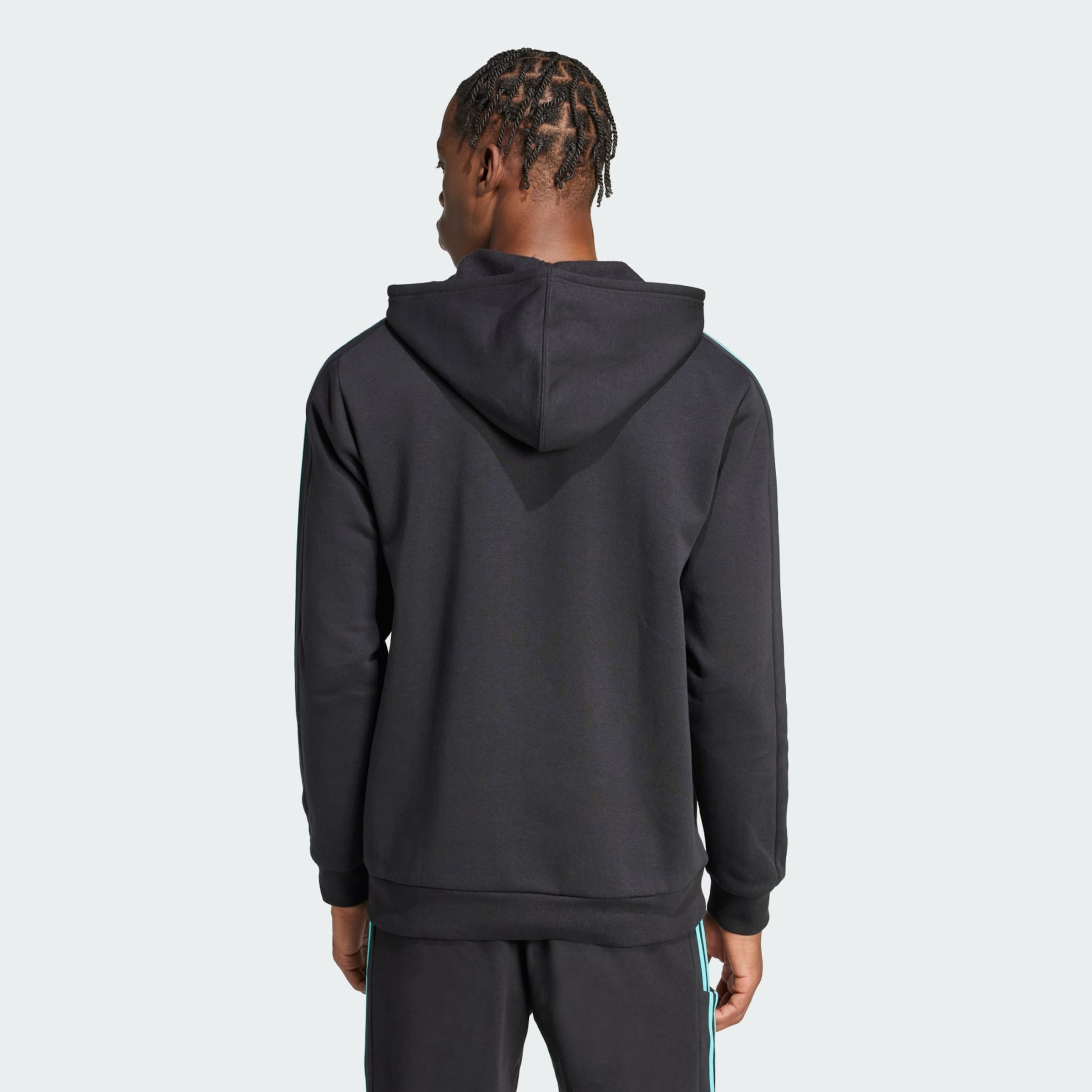 ADIDAS PERFORMANCE Athletic Zip-Up Hoodie 'Mercedes - AMG