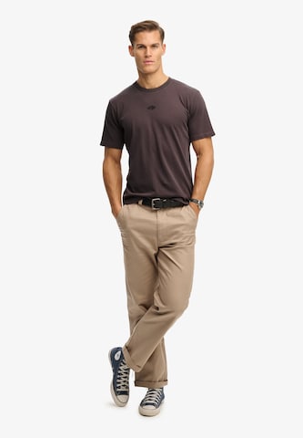 T-Shirt Superdry & Co en marron