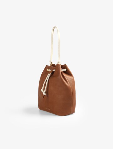Borsa a mano di Scalpers in marrone