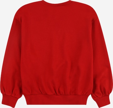 UNITED COLORS OF BENETTON - Sweatshirt em vermelho