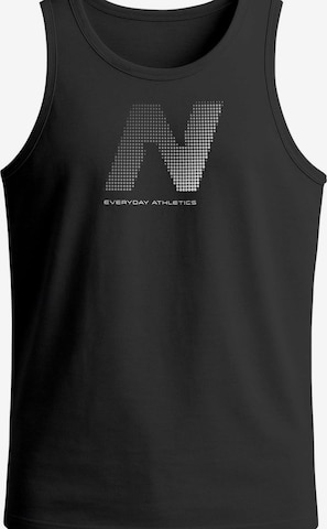 Neverless Shirt 'Halftone' in Black: front