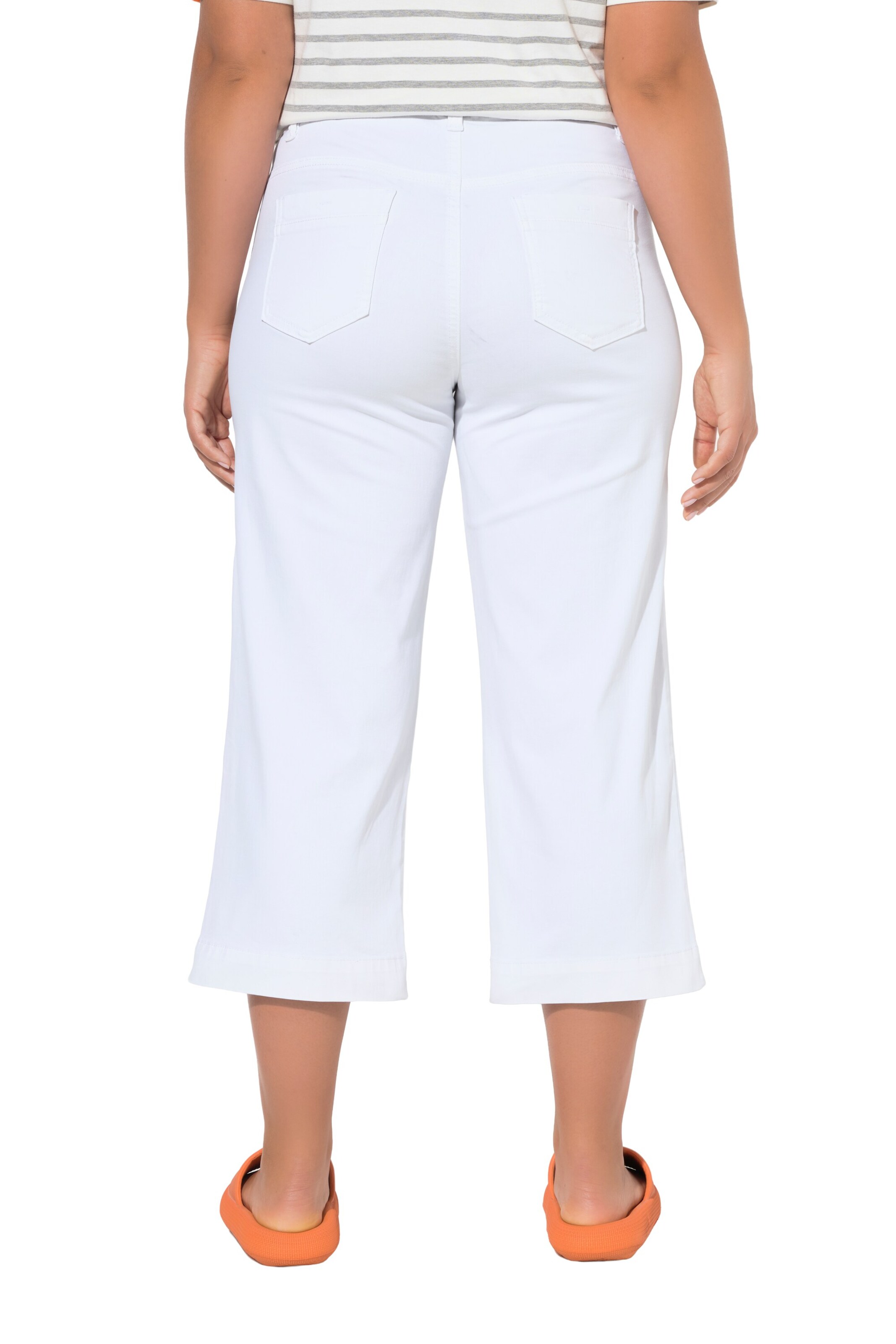 LAURASØN Wide Leg Jeans in Weiß