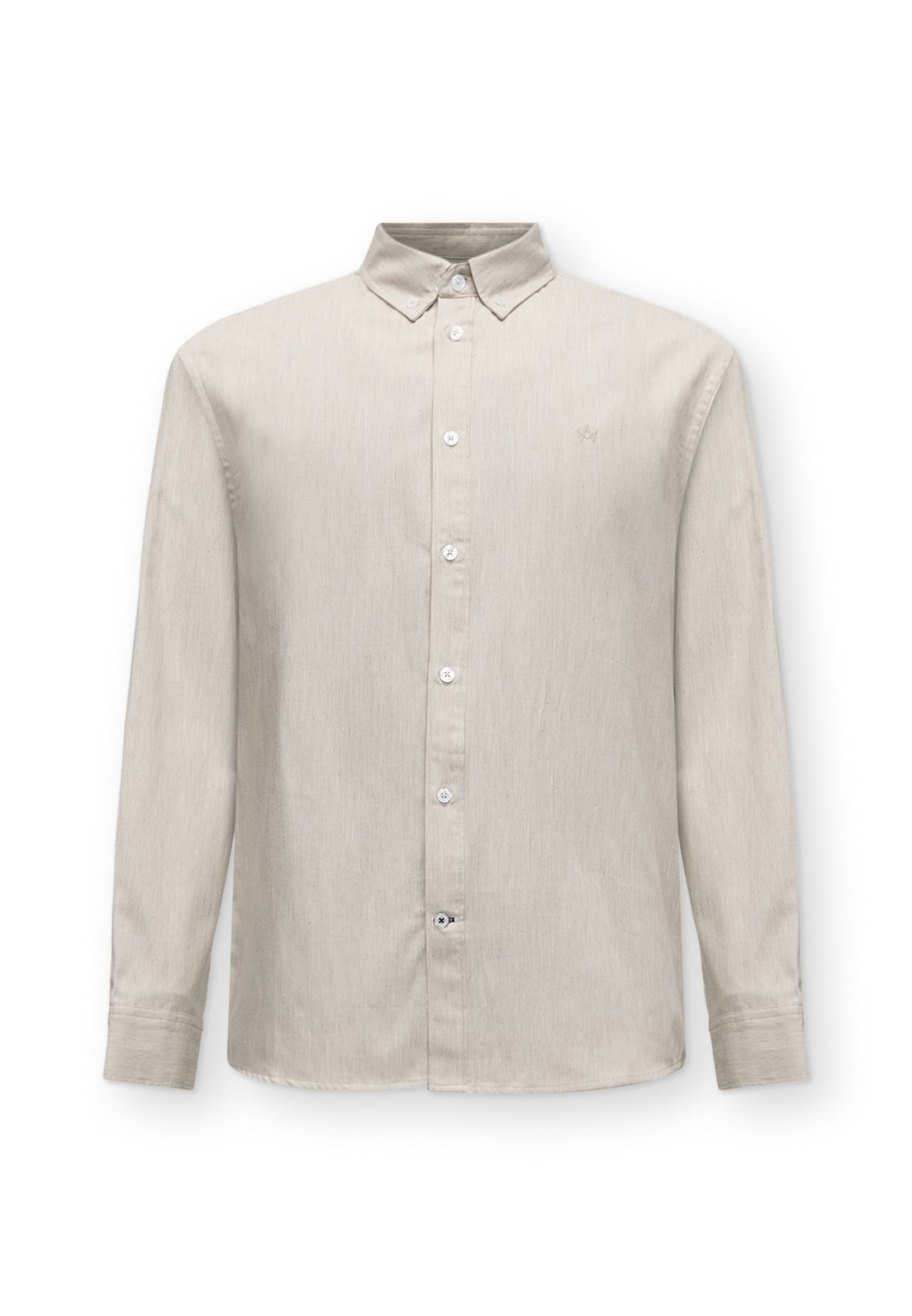 Chemise 'Mill' Kronstadt en blanc : devant