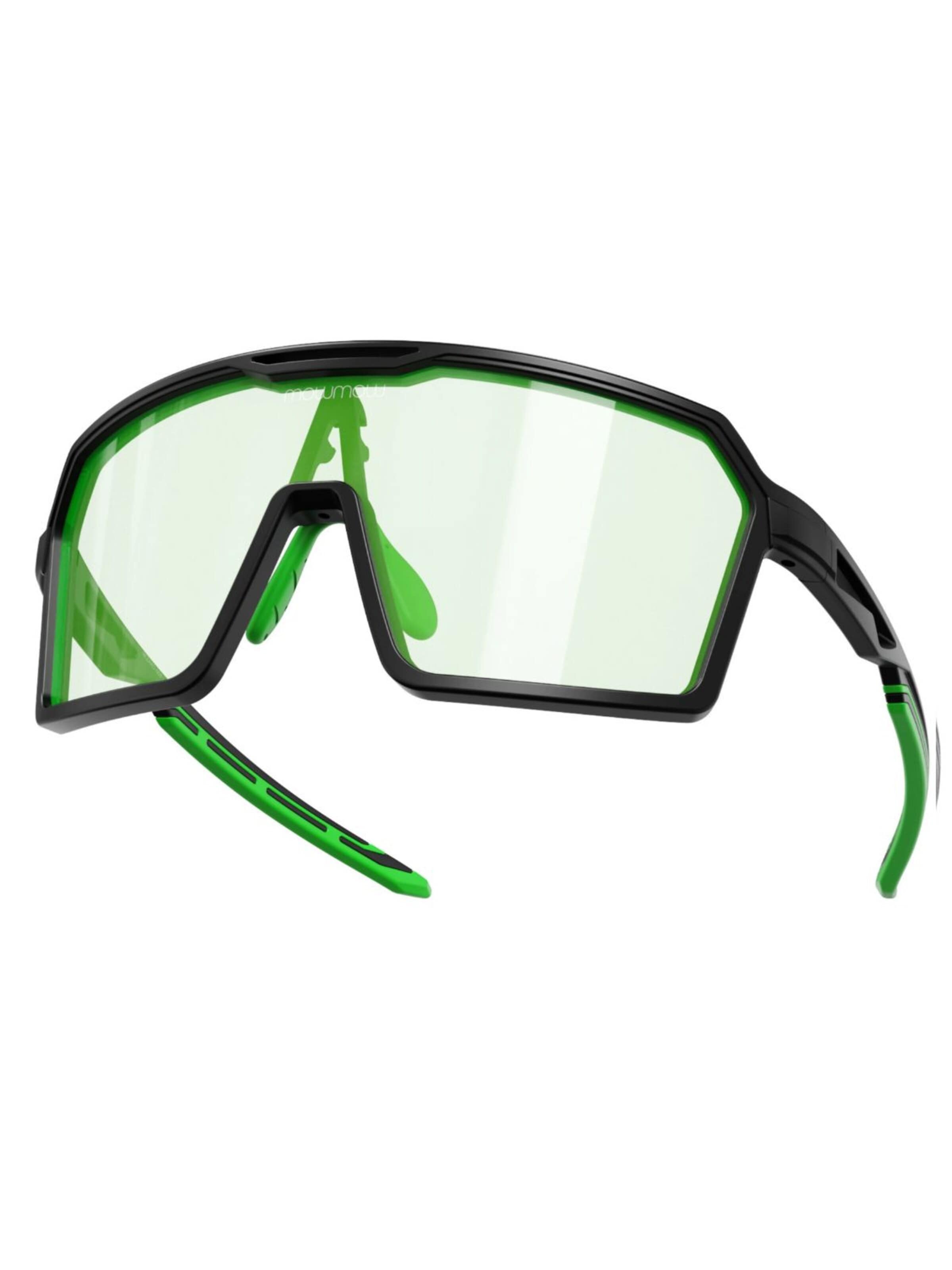 Mowmow - Gafas de sol deportivas 'MowMow Wizard Sunglasses - Sports Glasses - Photochromic Lens - Men - Women' en verde